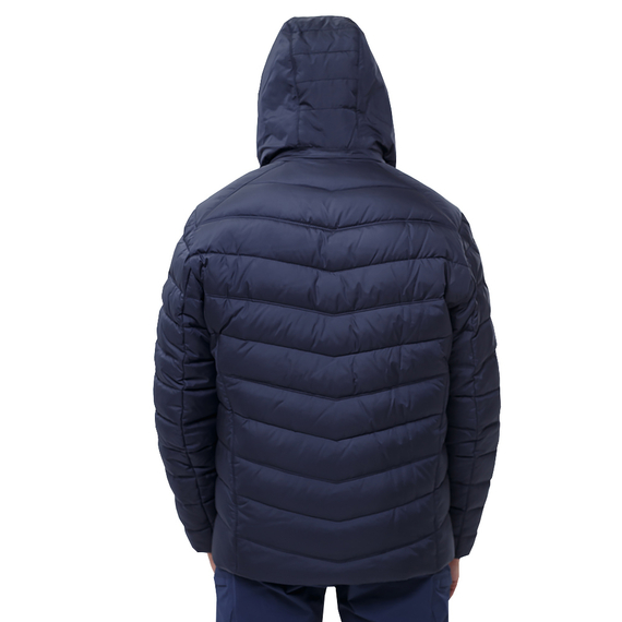 Синяя мужская куртка спортивная с капюшоном Proxima Navy, Размер: 52-54 (L), фото 6