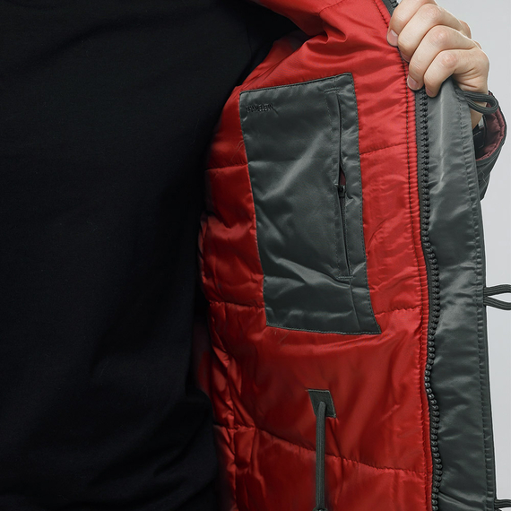 Серая мужская куртка Аляска Slim Fit N-3B Gray удлиненная, Размер: 48-50 (M), фото 16