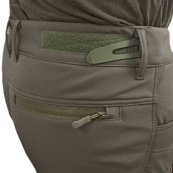 Тактические брюки софтшелл мужские олива Soft Shell Spartan Olive, Размер брюк / рост: 52-54/176, фото 11