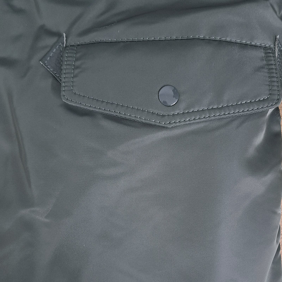 Серая мужская куртка Аляска Slim Fit N-3B Gray удлиненная, Размер: 48-50 (M), фото 21