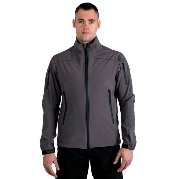 Мужская демисезонная куртка Soft Shell Intruder Gray, Размер: 56-58 (XL), фото 2