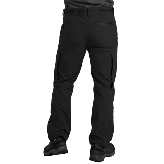 Мужские брюки черные Soft Shell Spartan Black, Размер брюк / рост: 60-62/176, фото 6