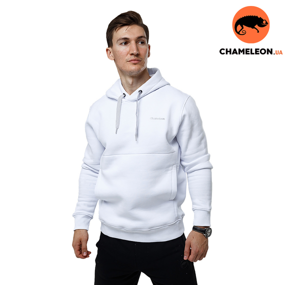 Кофта худи белый мужской с капюшоном Anorak warm Gen2 White, Размер: 52-54 (L)