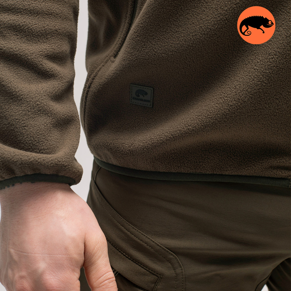 Демісезонна чоловіча флісова кофта Stratus Olive, Розмір: 56-58 (XL), зображення 5