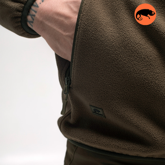 Демісезонна чоловіча флісова кофта Stratus Olive, Розмір: 56-58 (XL), зображення 4