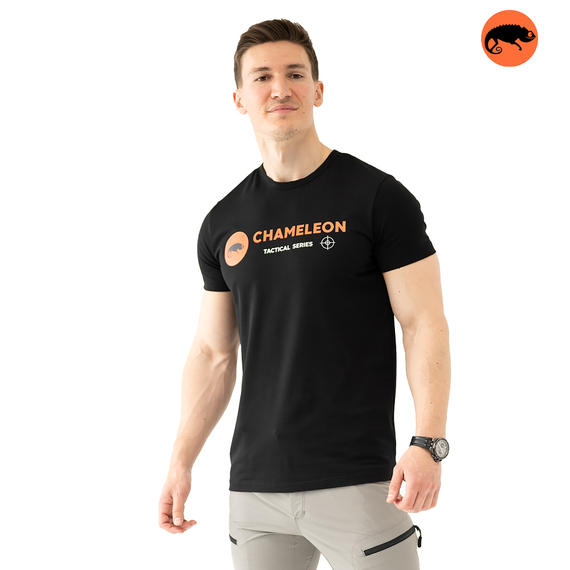 Футболка Jersey Black TacticalSeries, Розмір: 44-46 (S)