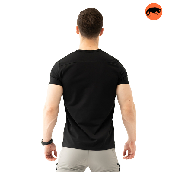 Футболка Jersey Black TacticalSeries, Розмір: 44-46 (S), зображення 3