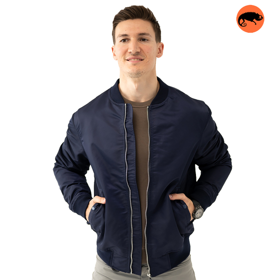 Куртка MA-1 light Navy, Розмір: 56-58 (XL), зображення 2