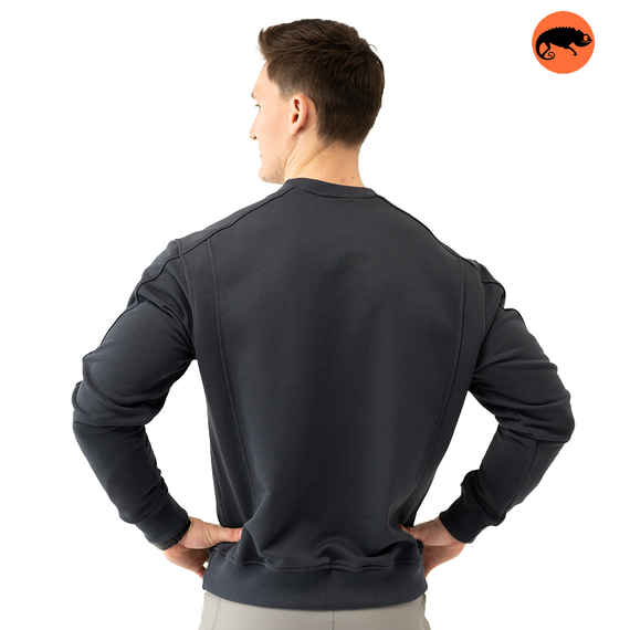 Світшот Warm light  Graphite, Размер: 64-66 (ХХХL), фото 4