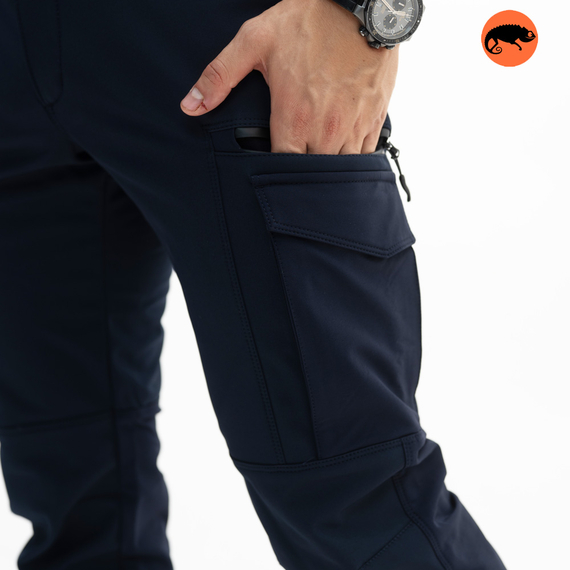 Брюки Hybrid Navy, Розмір брюк: 44-46/176, зображення 3