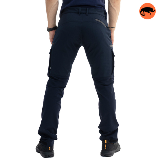 Брюки Hybrid Navy, Розмір брюк: 44-46/176, зображення 4